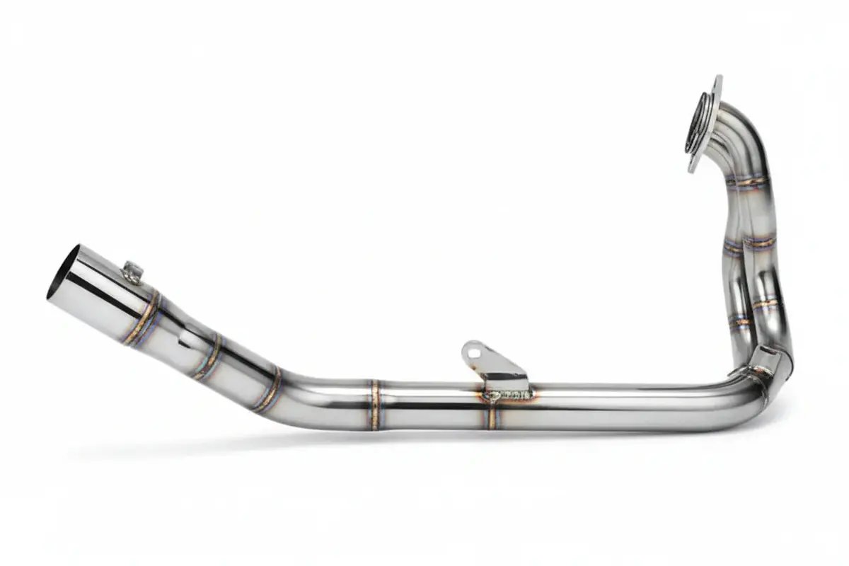 Arrow  Kove 800X Pro/ 800 Rally E5+ 2025 Stainless Steel Collectors - 72205Pd 1