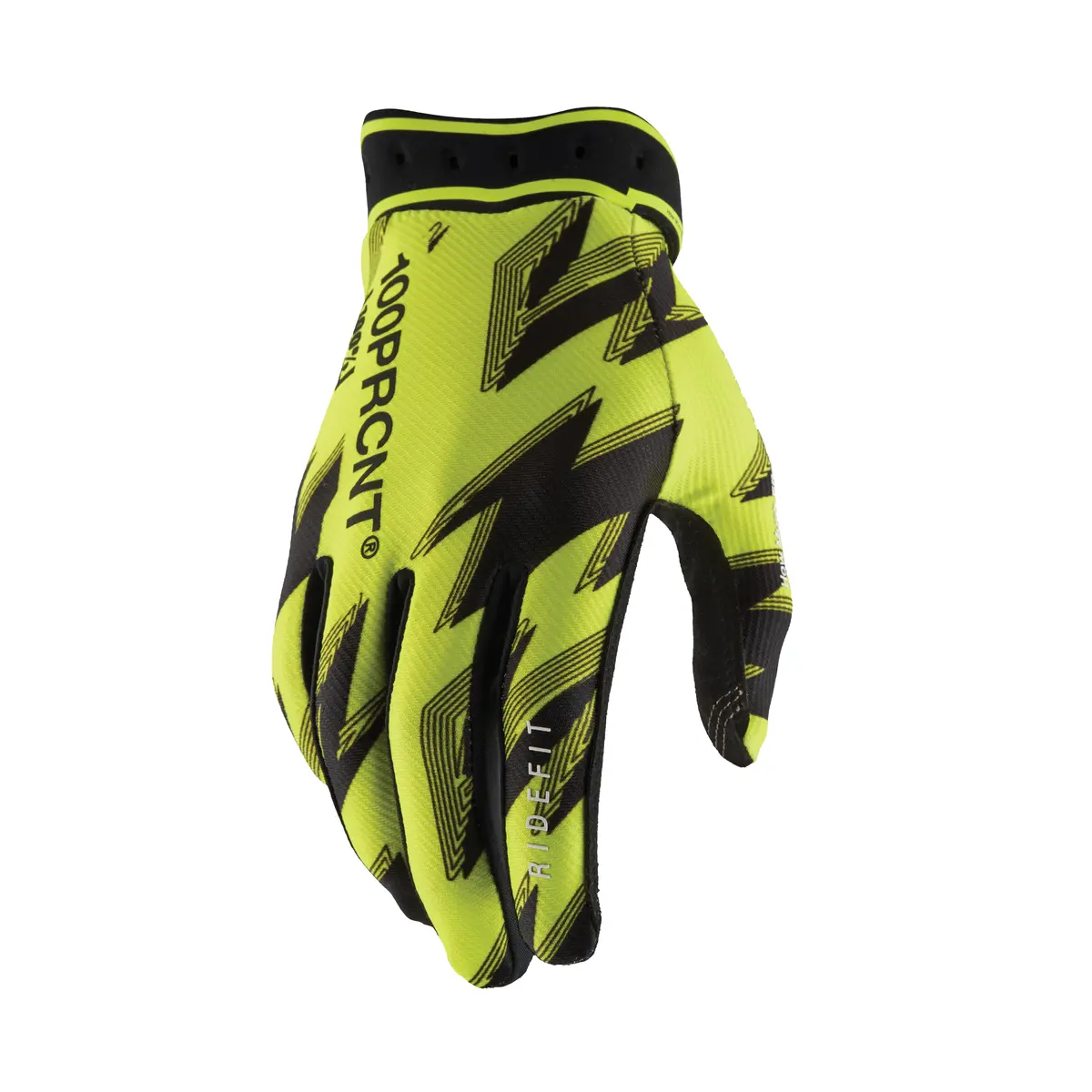 Ridefit Gloves Flo Yellow/Black Lg 1