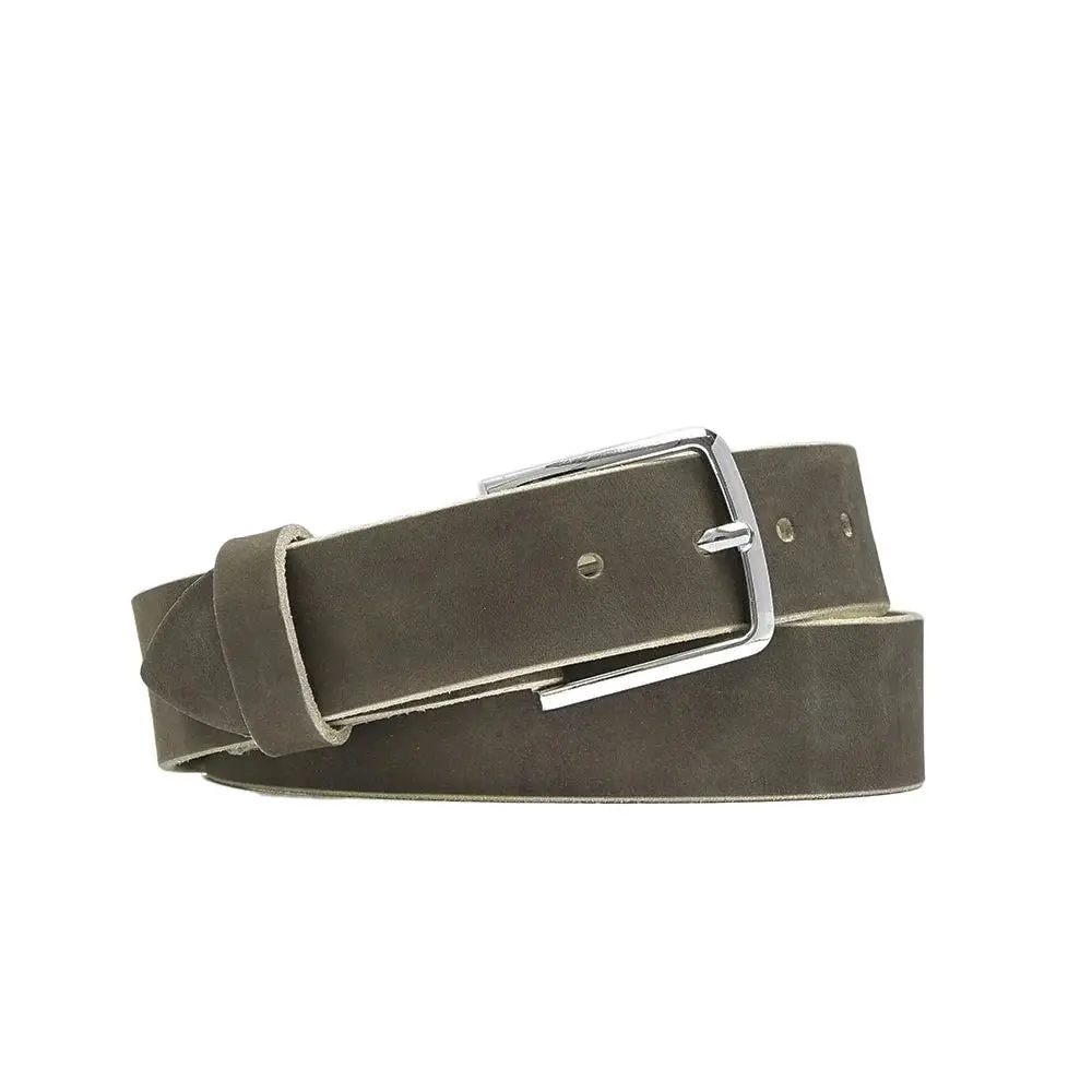 Dark Brown Nubuck Belt 1