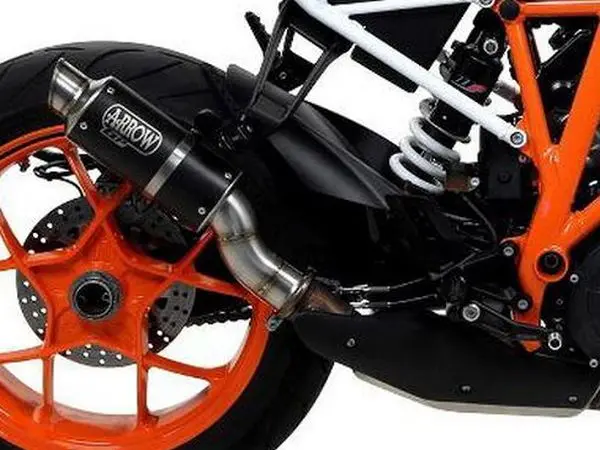 Arrow Ktm 1290 Super Duke R'17 Homologated Gp2 Nichrom Dark Silencer With Welded Pipe For Original Collectors 71537Gpi 1