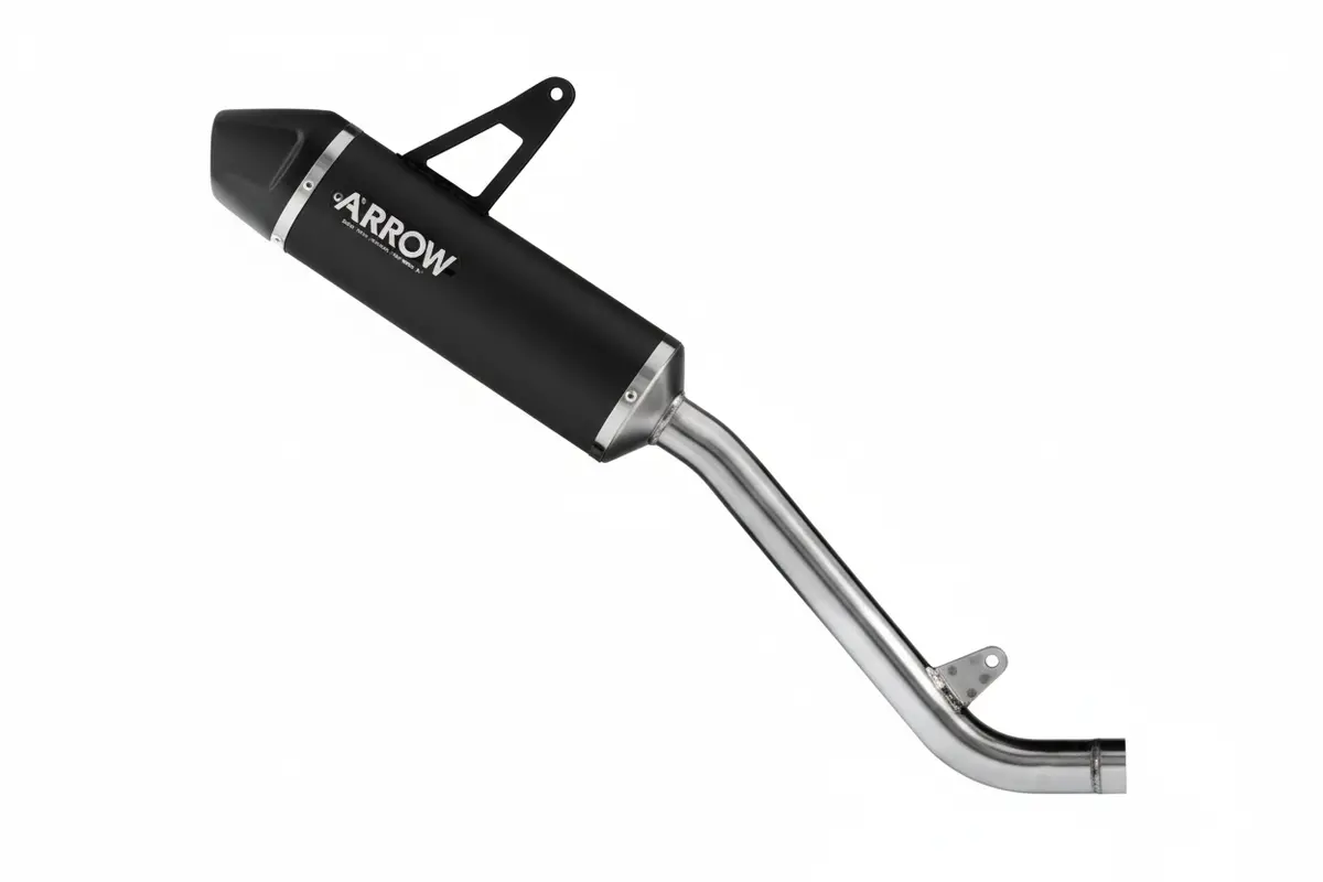 Arrow  Zontes 703F E5+ '25 Indy Race Aluminium Dark Exhaust  72670Akn 1