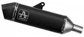 72503Van  Arrow  Veloce Slip-On Exhaust, Dark For Triumph Tiger 1200 (2022-) (With Side Cases) 1