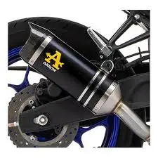 71831Akn Arrow Thunder Exhaust, Dark Yamaha Yzf-R3 15-24 1
