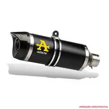 71772Akn  Arrow Thunder Exhaust, Aluminum Dark For Suzuki Gsx-R600 / 750 2011-2016 1