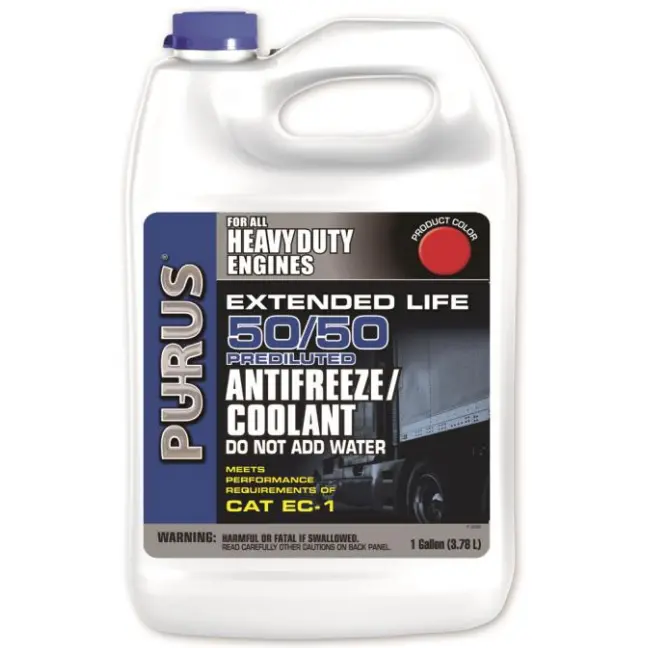 Purus® Antifreeze/Coolant Heavy Duty Extended Life Formula (Elc) - 50/50 - Red - Ready To Use 1