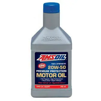 Amsoil Premium Protection 20W-50 Synthetic Motor Oil 1