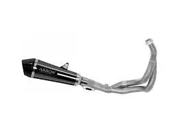 Arrow 71937Xknw X-Kone Full Exhaust, Nichrome Dark For Kawasaki Z650 2021-2024 71937Xknw 1