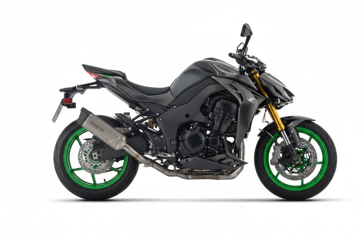 Arrow Kawasaki Z1100 / Z1100se E5+ 25/26 Pro-Race Nichrom Exhaust - 77507Pri 1