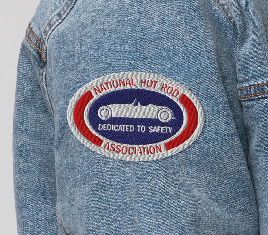 National Hot Rod Association Vintage Nhra Embroidered Patches 1