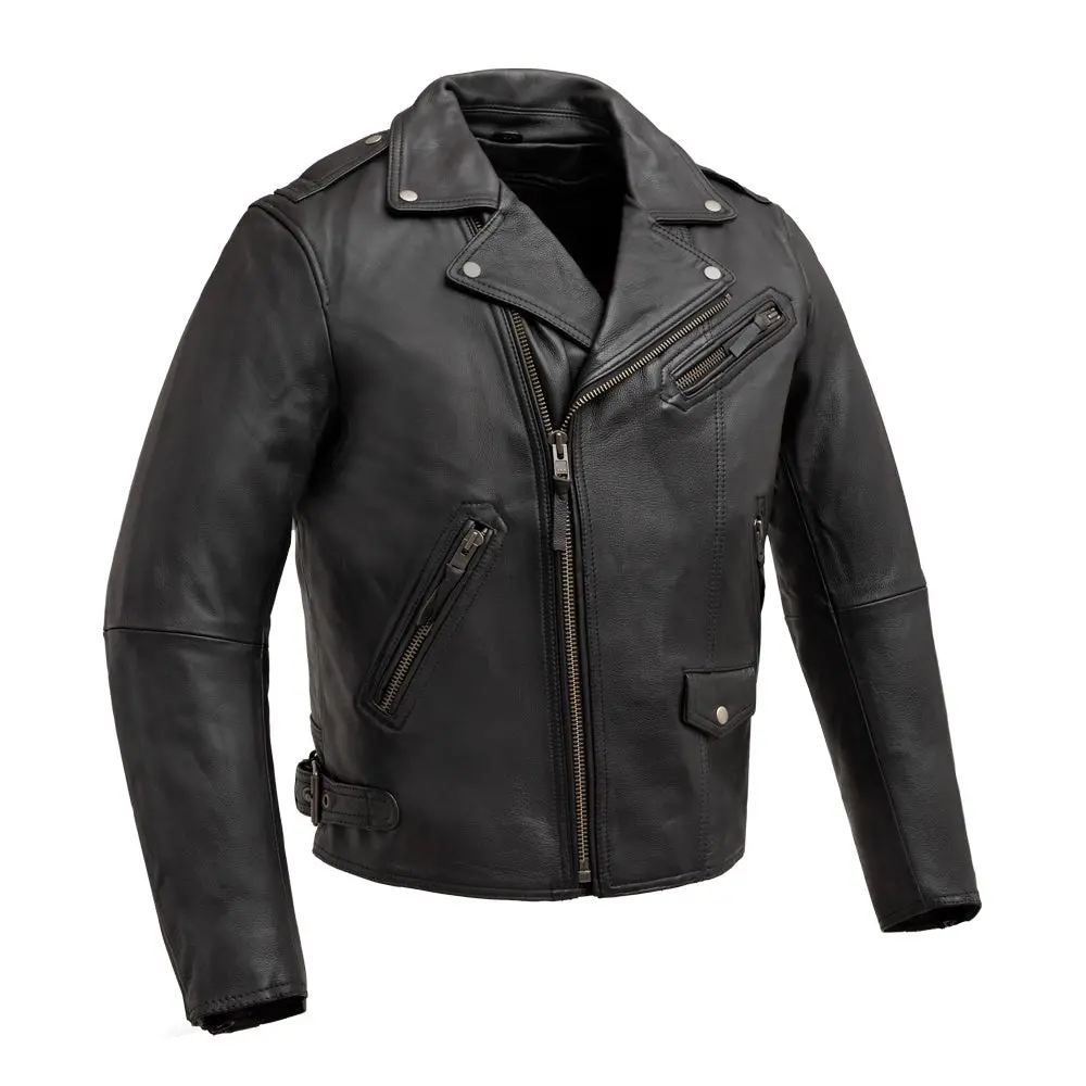 Enforcer Men's Motorcycle Leather Jacket 1