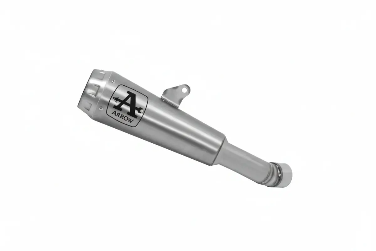 In Stock Fire Sale 71874Pri Arrow Pro-Race Slip-On Exhaust, Nichrome For  Ninja 400/Z400 500 2019- 2025 1