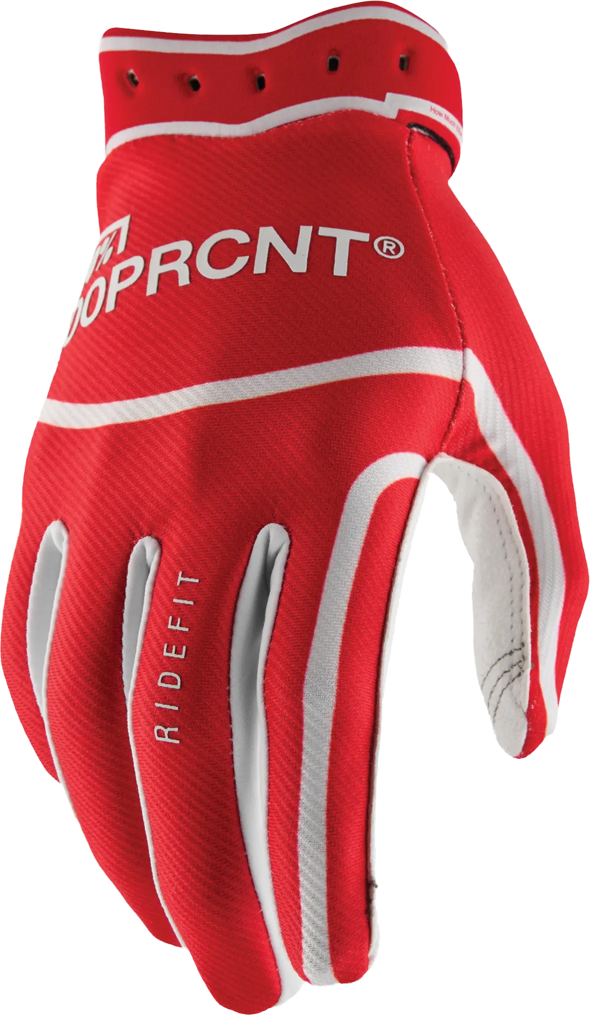 Ridefit Gloves Red Md 1