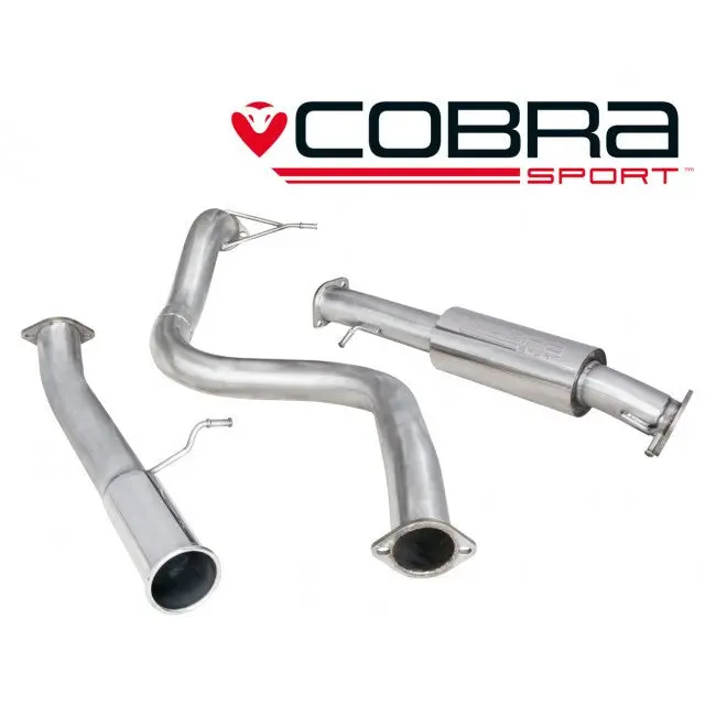 Ford Fiesta Mk7 St- Cobra Venom Cat Back Exhaust (Single Tailpipe) 1