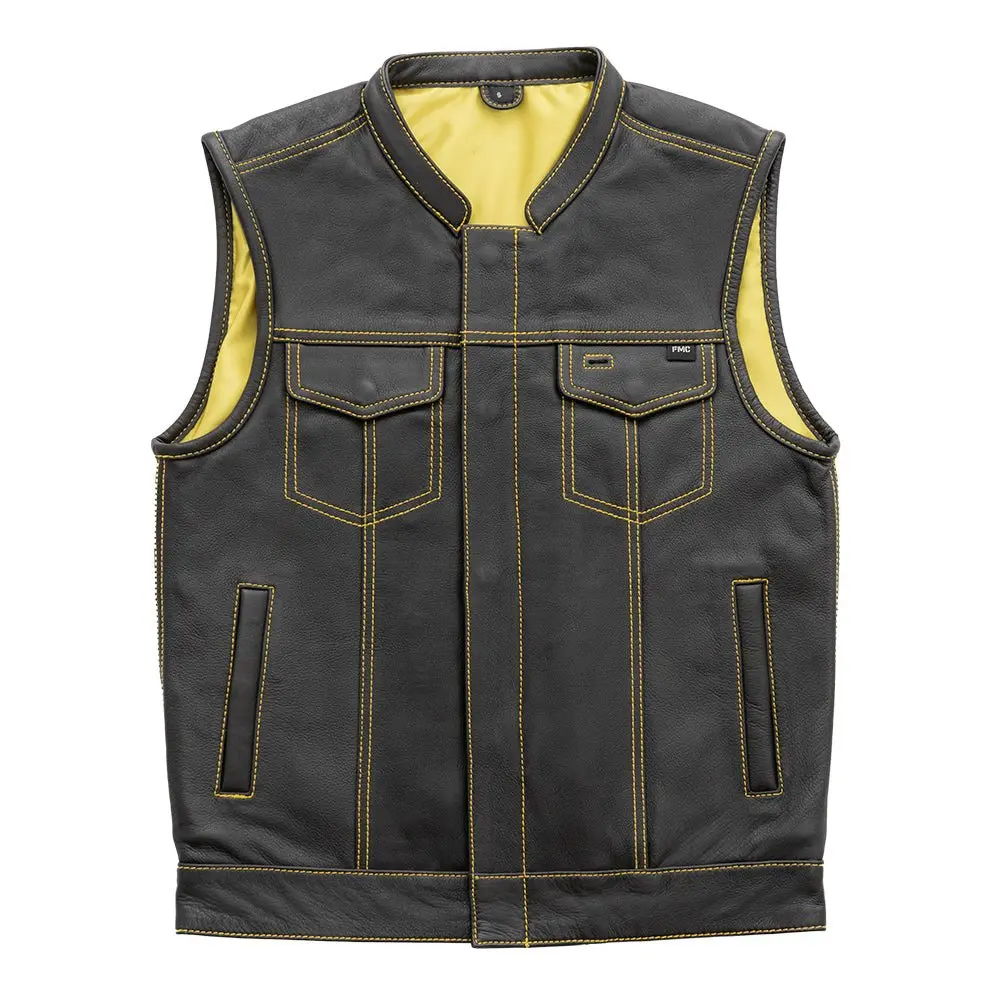 Gadsden - Men's Leather Motorcycle Vest - Limited Edition 1