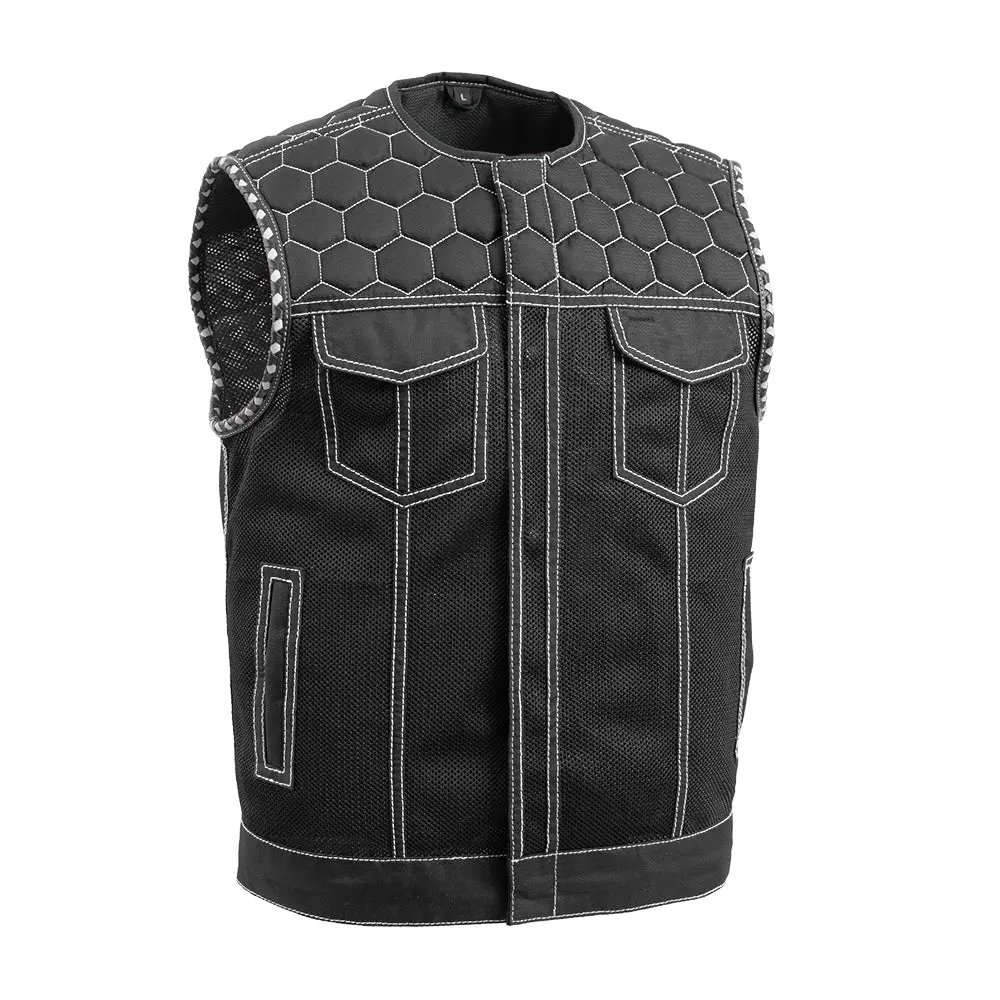 Hornet Moto Mesh Men's Club Style Vest 9