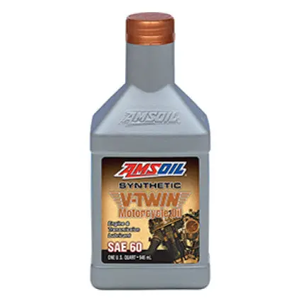 Amsoil Sae 60 Synthetic V-Twin Motorcycle Oil 1