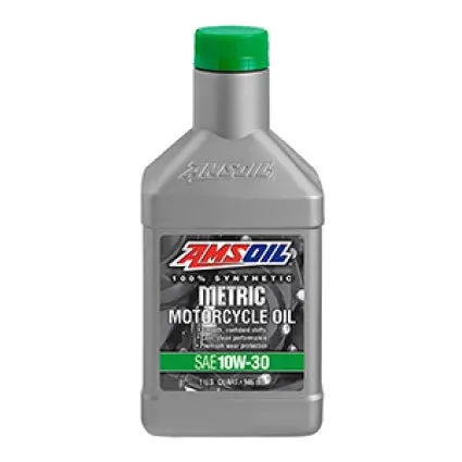 Amsoil 10W-30 Synthetic Metric Motorcycle Oil 1