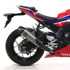 71921Pk  Arrow Works Slip-On Exhaust, Titanium For Honda Cbr1000rr-R 2020-2023 1
