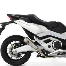 73518Prn  Arrow Pro-Race Slip-On Exhaust, Nichrome Dark For Honda Forza 750 2021-2024 1