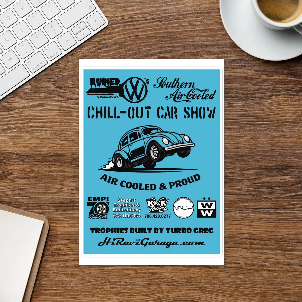 2026 Southern Air-Cooled Car Show Sticker 1