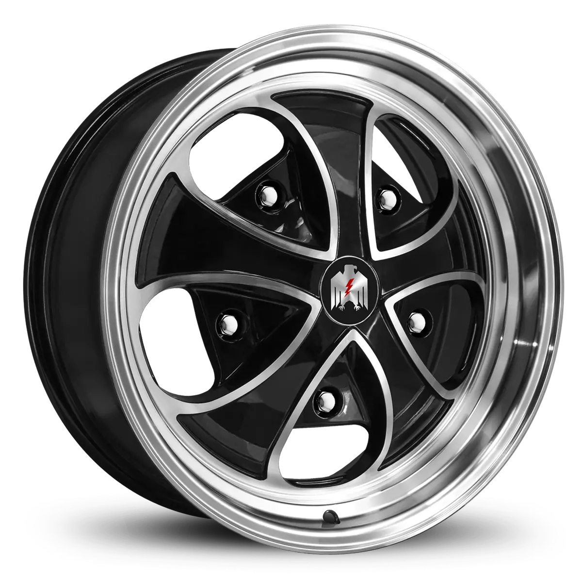 Falcon | Gloss Black Machined 1