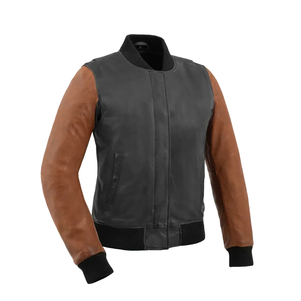 Lella Women's Motorcycle Leather Jacket 1