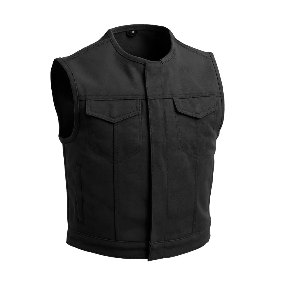 Lowside Men's Motorcycle Twill Vest 1
