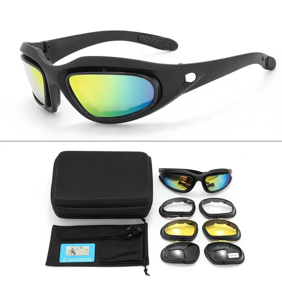 Polarized Motorcycle Sunglasses - Uv400 1