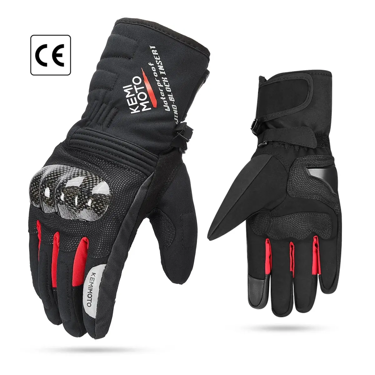 Waterproof Winter Motorcycle Gloves | Ce Approved 5