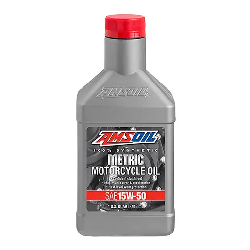 Amsoil 15W-50 Synthetic Metric Motorcycle Oil 1
