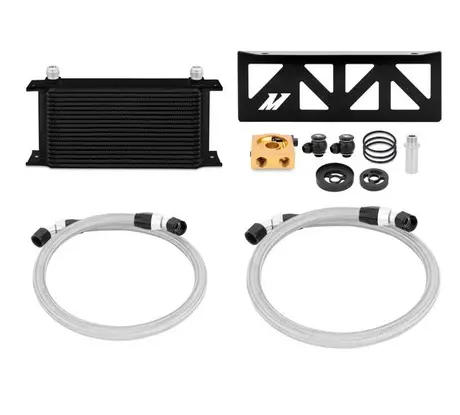 Mishimoto Black Thermostatic Oil Cooler Kit - Toyota Gt86 1