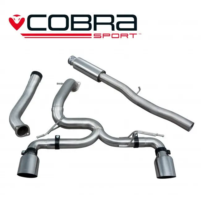 Ford Focus Rs Mk3 - Cobra Cat Back Exhaust (Venom Range / Valveless) 1