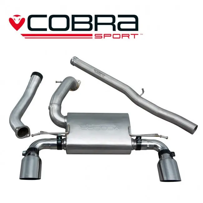Ford Focus Rs Mk3 - Cat Back Exhaust (Valveless / Non Resonated) 1
