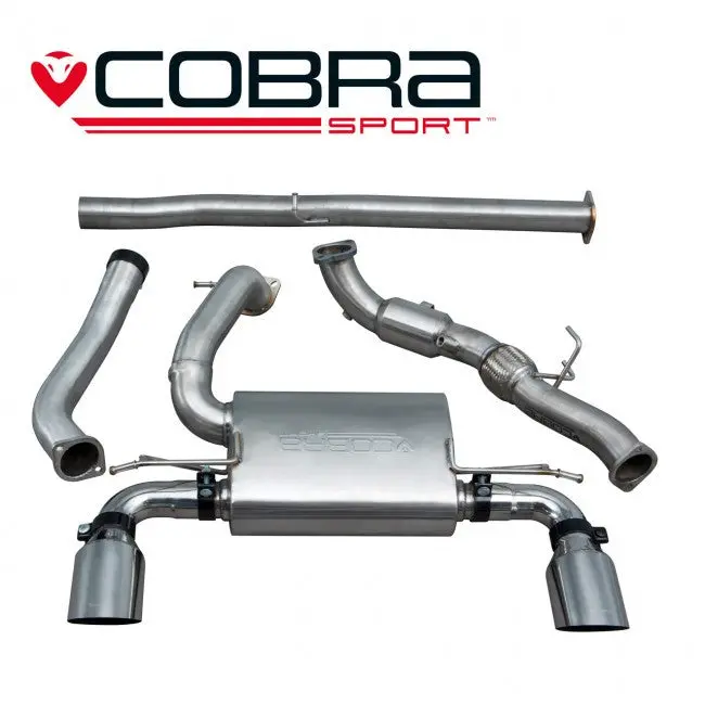 Ford Focus Rs Mk3 - Turbo Back Exhaust (Non-Resonated / Valveless / With Sports Cat) 1