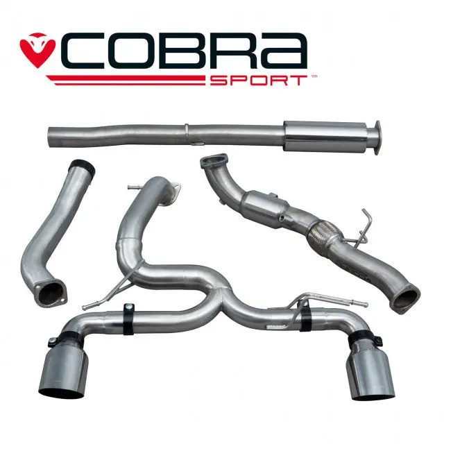 Ford Focus Rs Mk3 - Turbo Back Exhaust (Venom Range / Valveless / With Sports Cat) 1