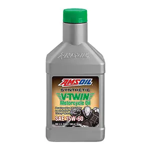 Amsoil 15W-60 Synthetic V-Twin Motorcycle Oil 1