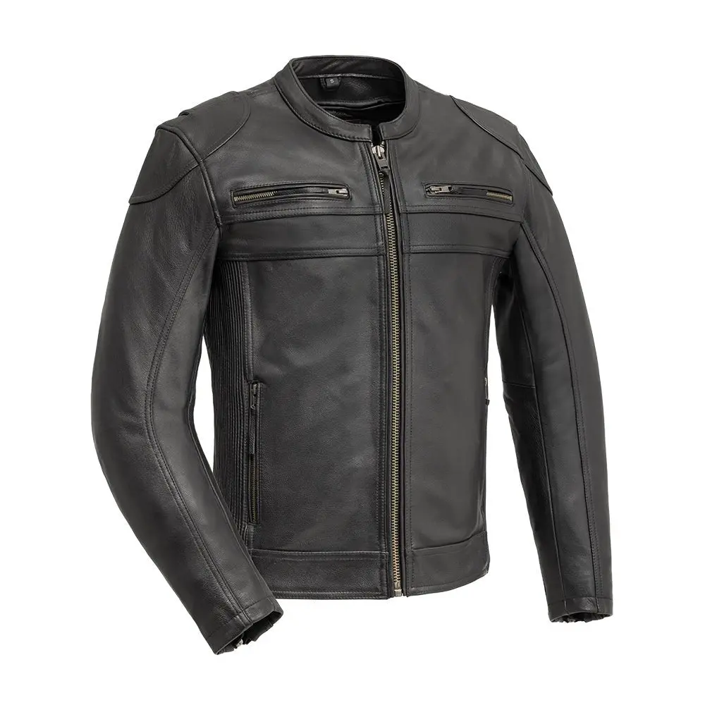 Nemesis Men's Motorcycle Leather Jacket 1