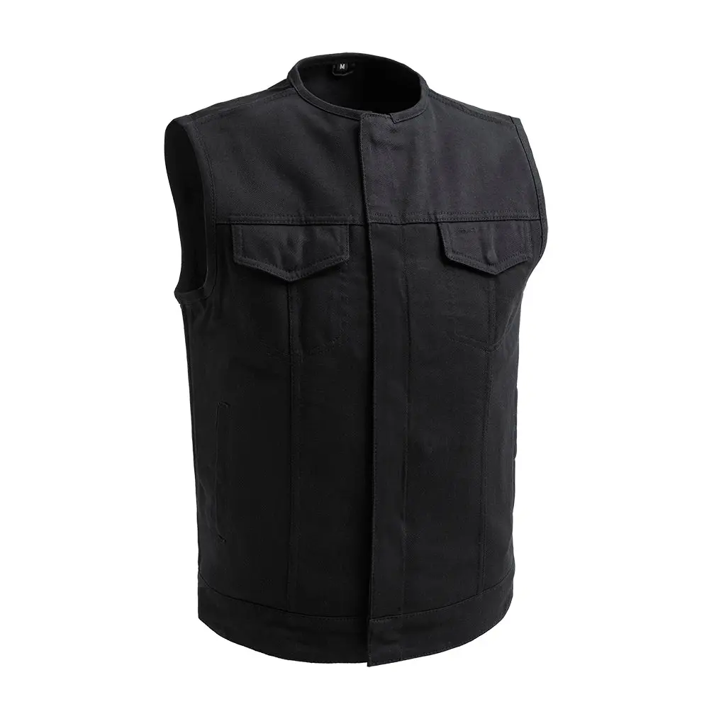 No Limit - Men's Motorcycle Twill Vest 1