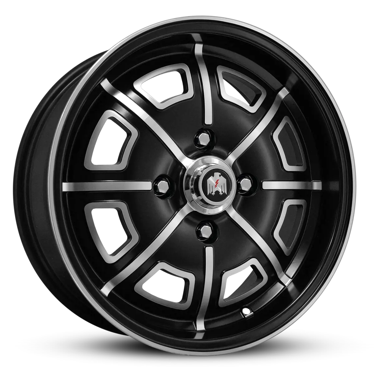 Pedrini | Satin Black Full Machined Face, Windows & Lip Edge 1