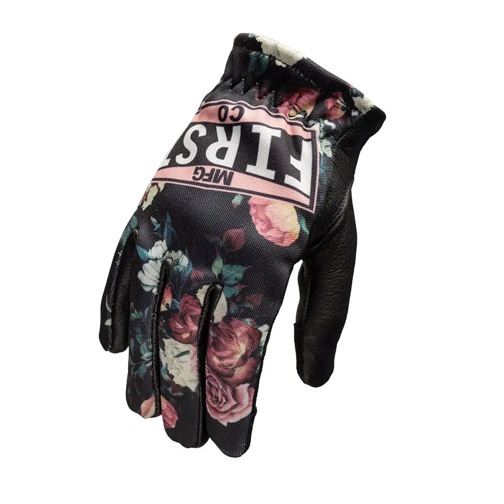 Pink Flower Women's Clutch Gloves 1
