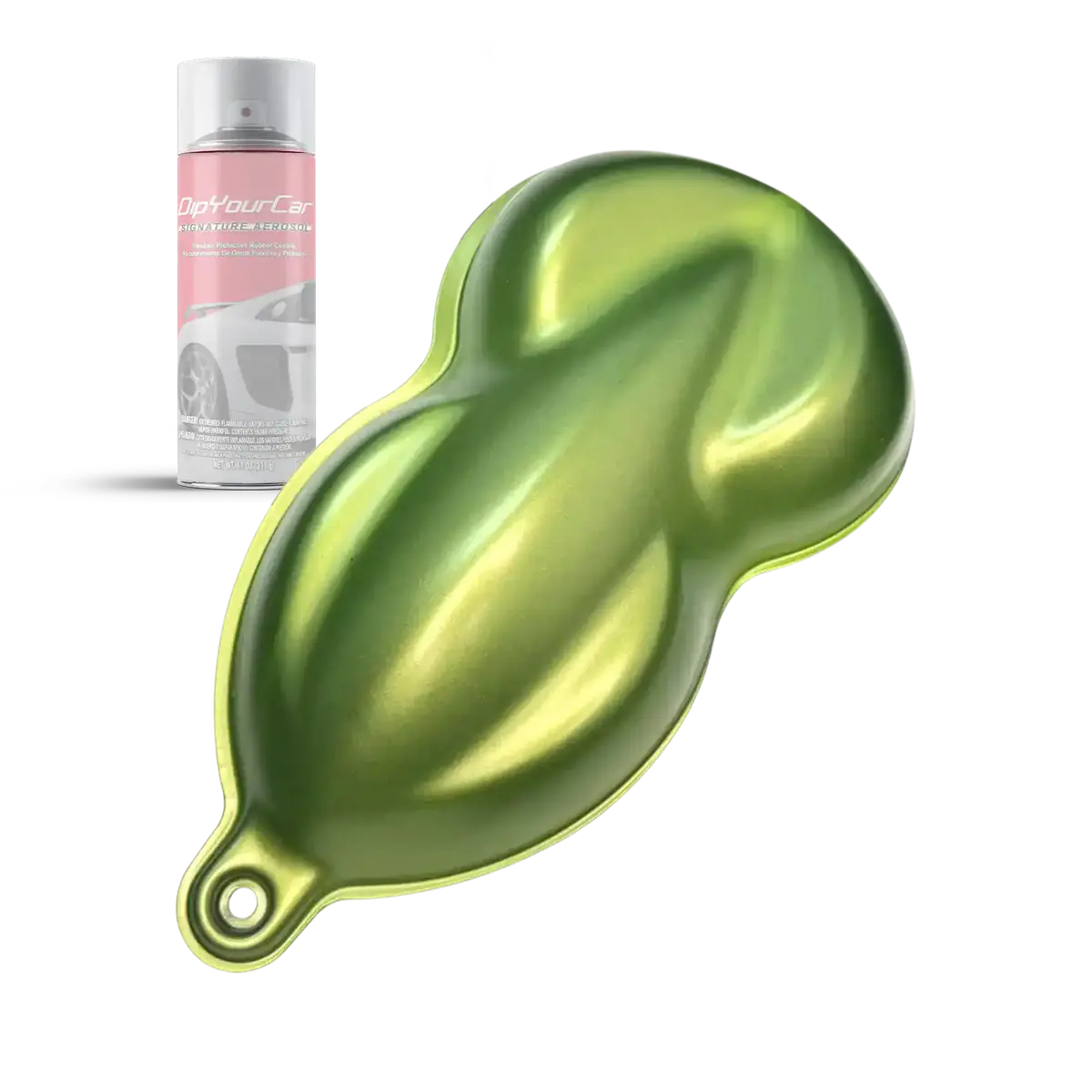 Radioactive Green Topcoat Aerosol 1