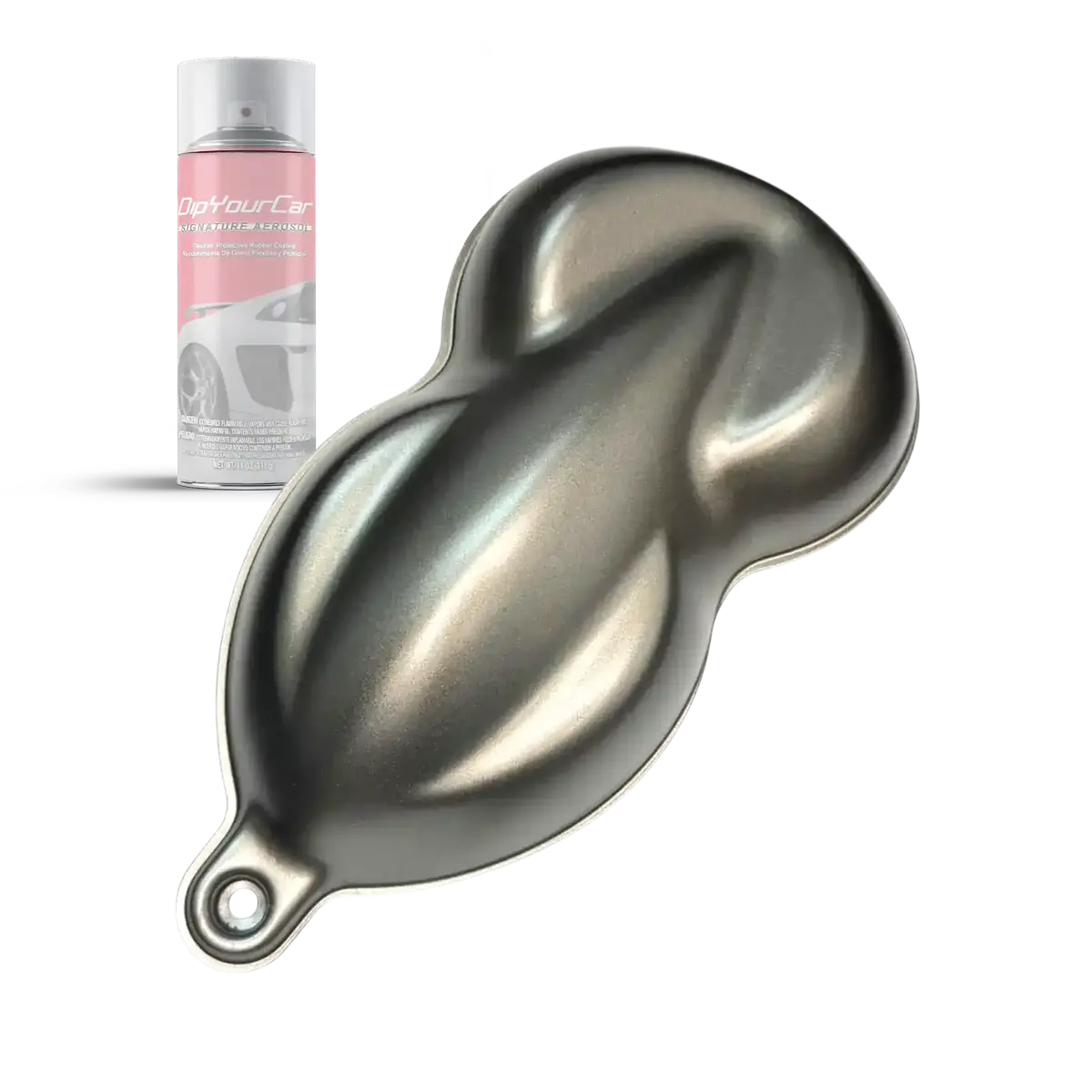 Raw Titanium Topcoat Aerosol 1