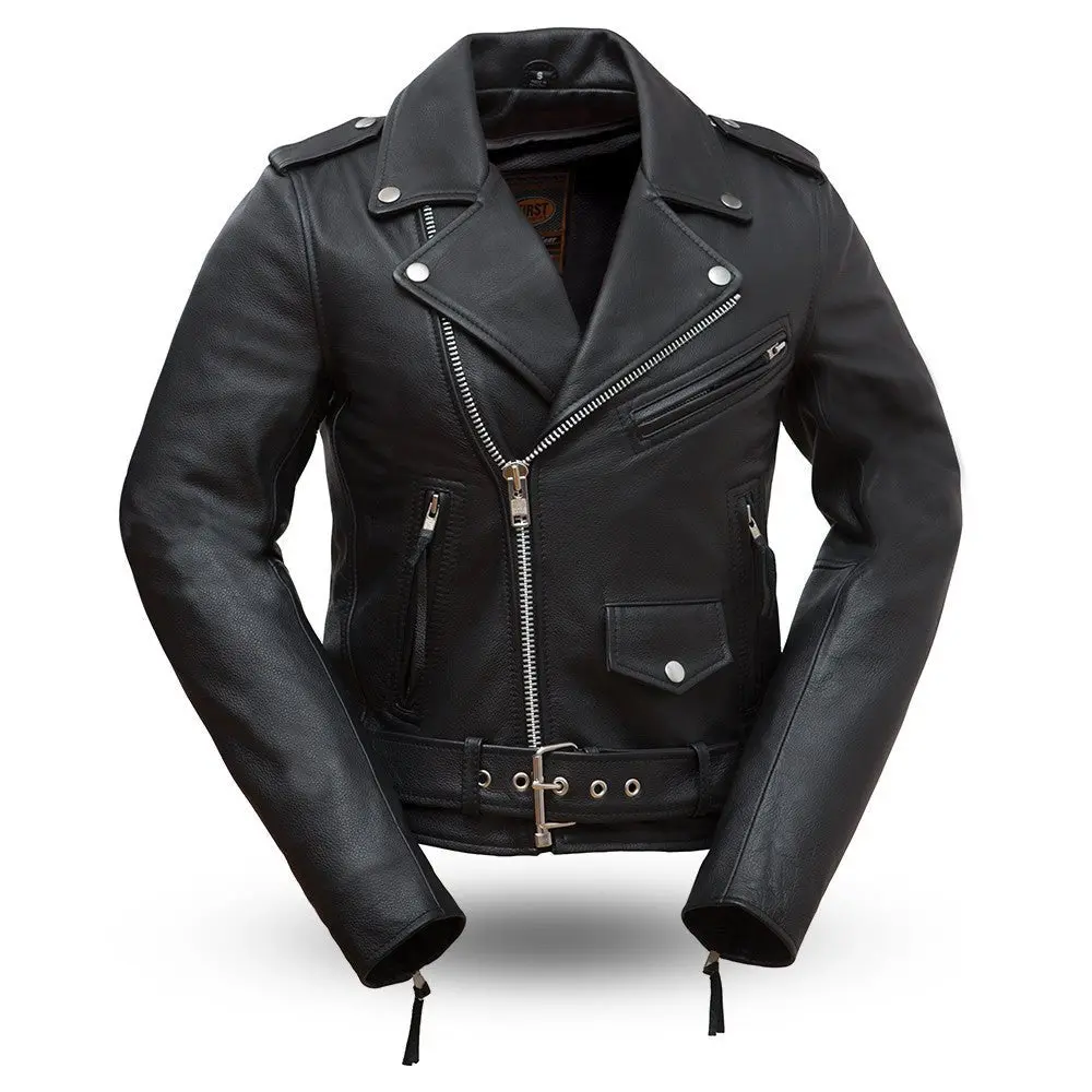 Rockstar - Women's Motorcycle Leather Jacket 1