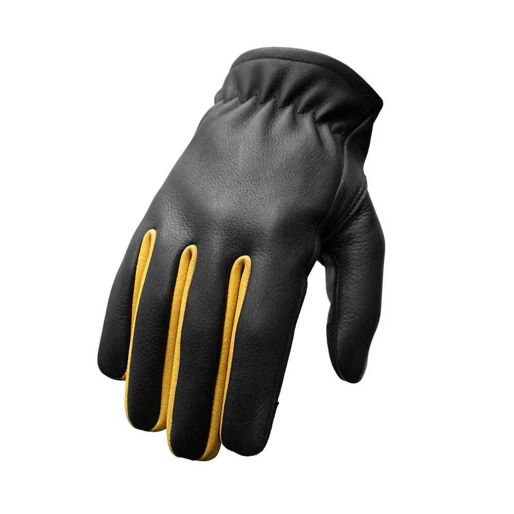 Roper Men's Motorcycle Leather Gloves 1