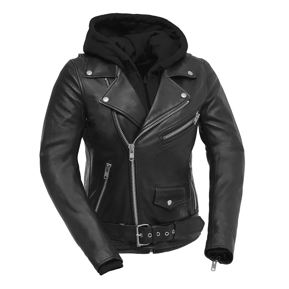 Ryman - Women's Motorcycle Leather Jacket 1