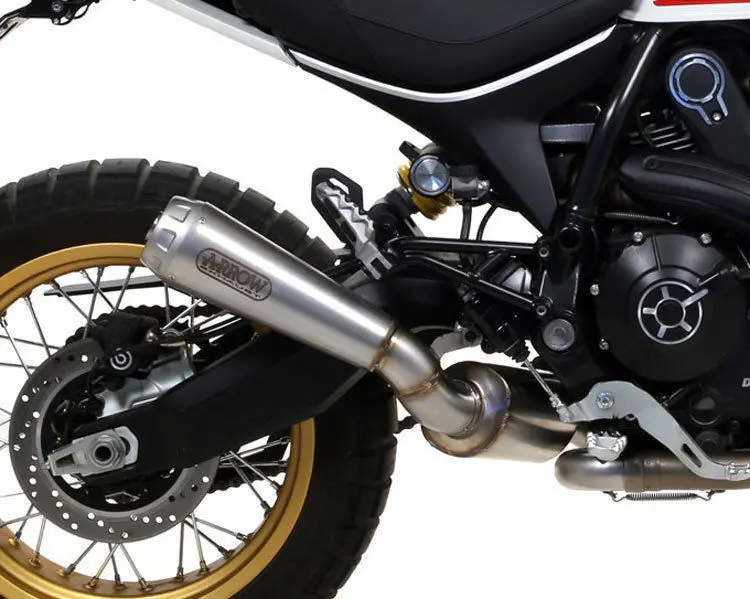 Arrow Pro-Race Exhaust, Nichrom For Ducati Scrambler Desert Sled 2017-2024 71865Pri 1