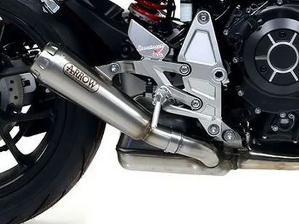 71882Pri  Arrow Pro-Race Slip-On Exhaust, Nichrome For Honda Cb1000r 2018-2024 1