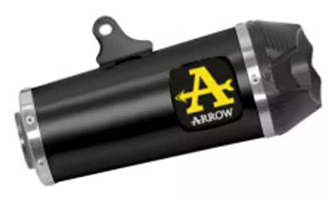 Arrow Works Slip-On Exhaust, Nichrome Dark For Yamaha Tracer 9 Gt 21-24 71935Pkn 1
