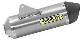 Arrow Ktm 690 Smc/Enduro 19/24  Race Tech Homol. Aluminium Exhaust With Carbon Endcap For Arrow Link Pipe 72624Ak 1