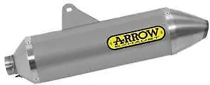 Arrow Honda Crf300l 21-24 /Crf250l Rally 17-18 Homologated Titanium Thunder Silencer For Arrow Link Pipes 72528Po 1